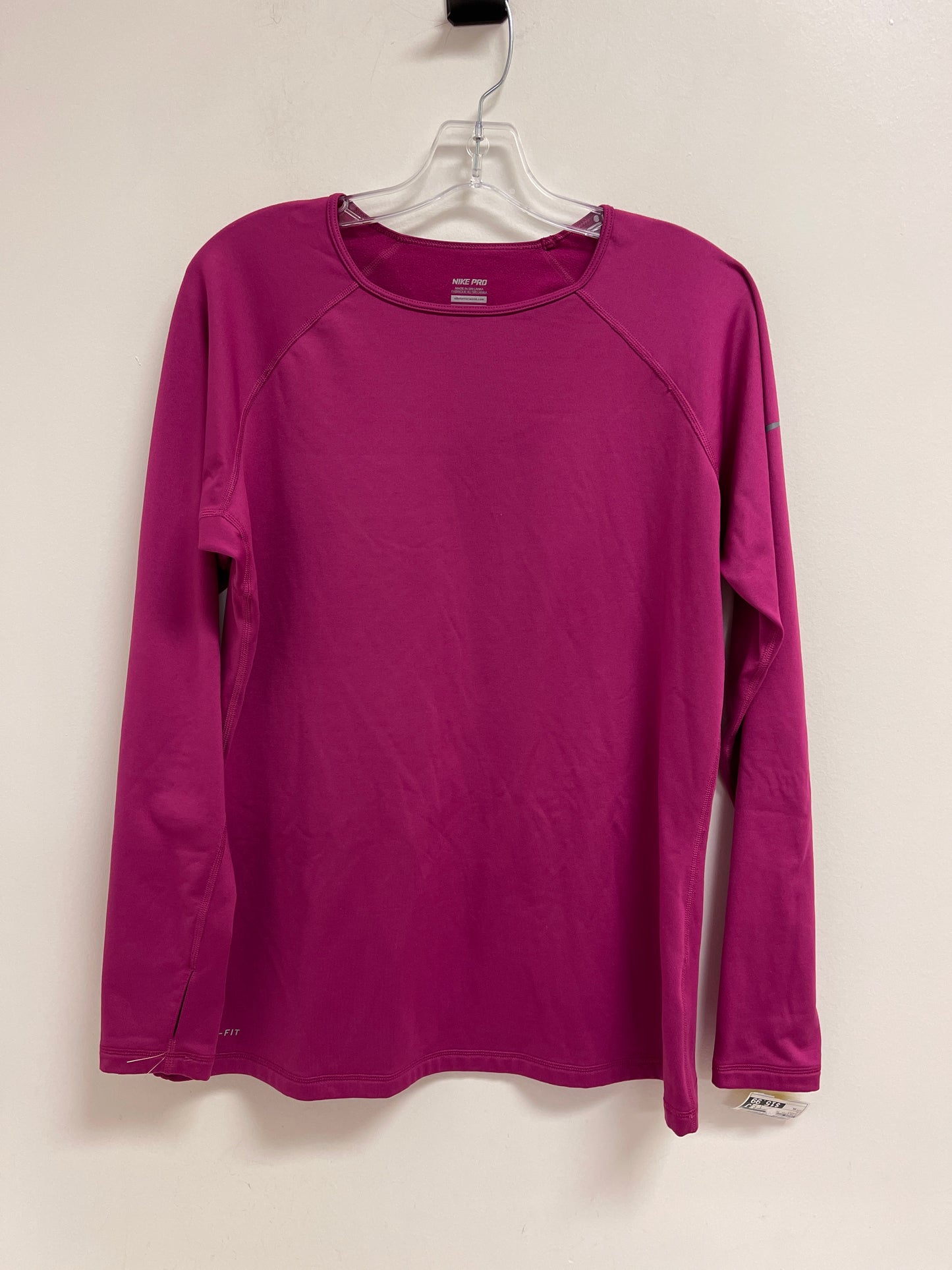 Athletic Top Long Sleeve Crewneck By Nike Apparel In Purple, Size: Xl