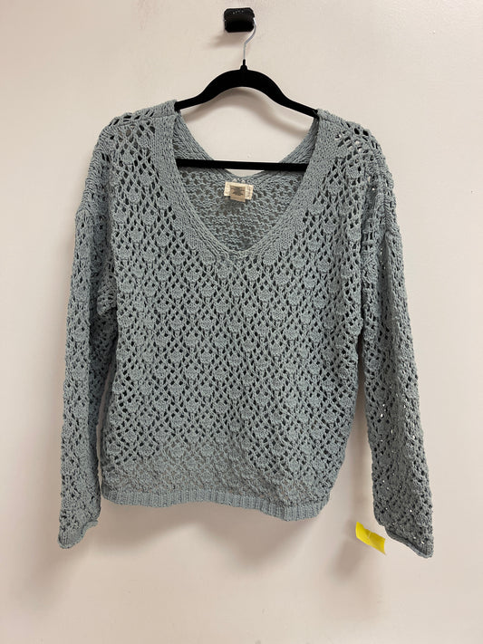 Sweater By Nicole By Nicole Miller In Blue, Size: Xl