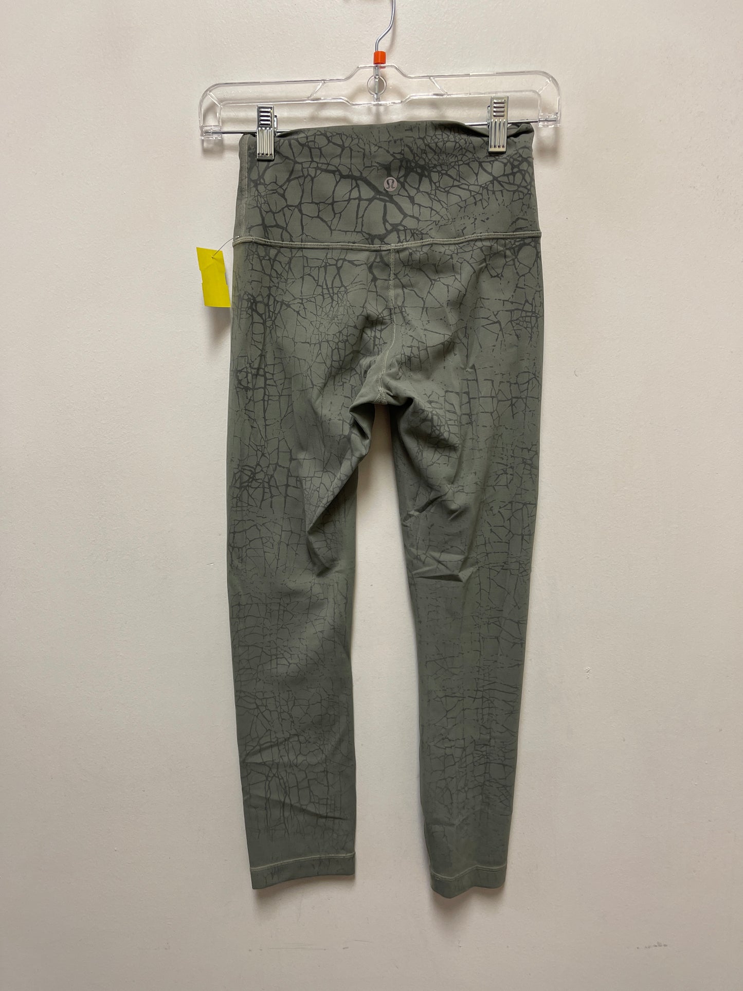 Athletic Leggings By Lululemon In Grey, Size: 4