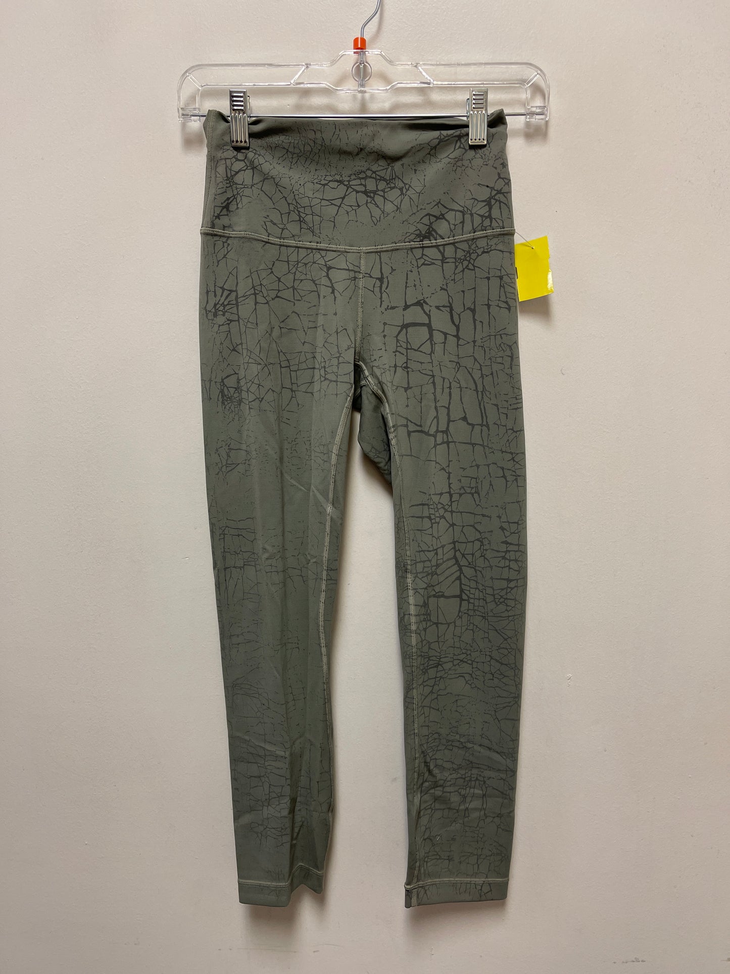 Athletic Leggings By Lululemon In Grey, Size: 4