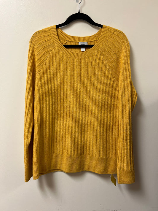 Sweater By Old Navy In Yellow, Size: L