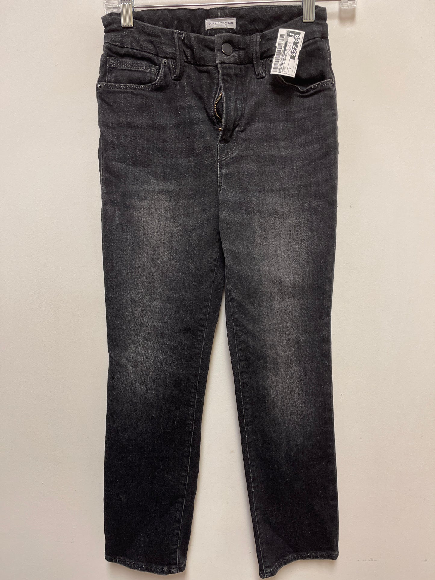 Jeans Designer By Good American In Black, Size: 2