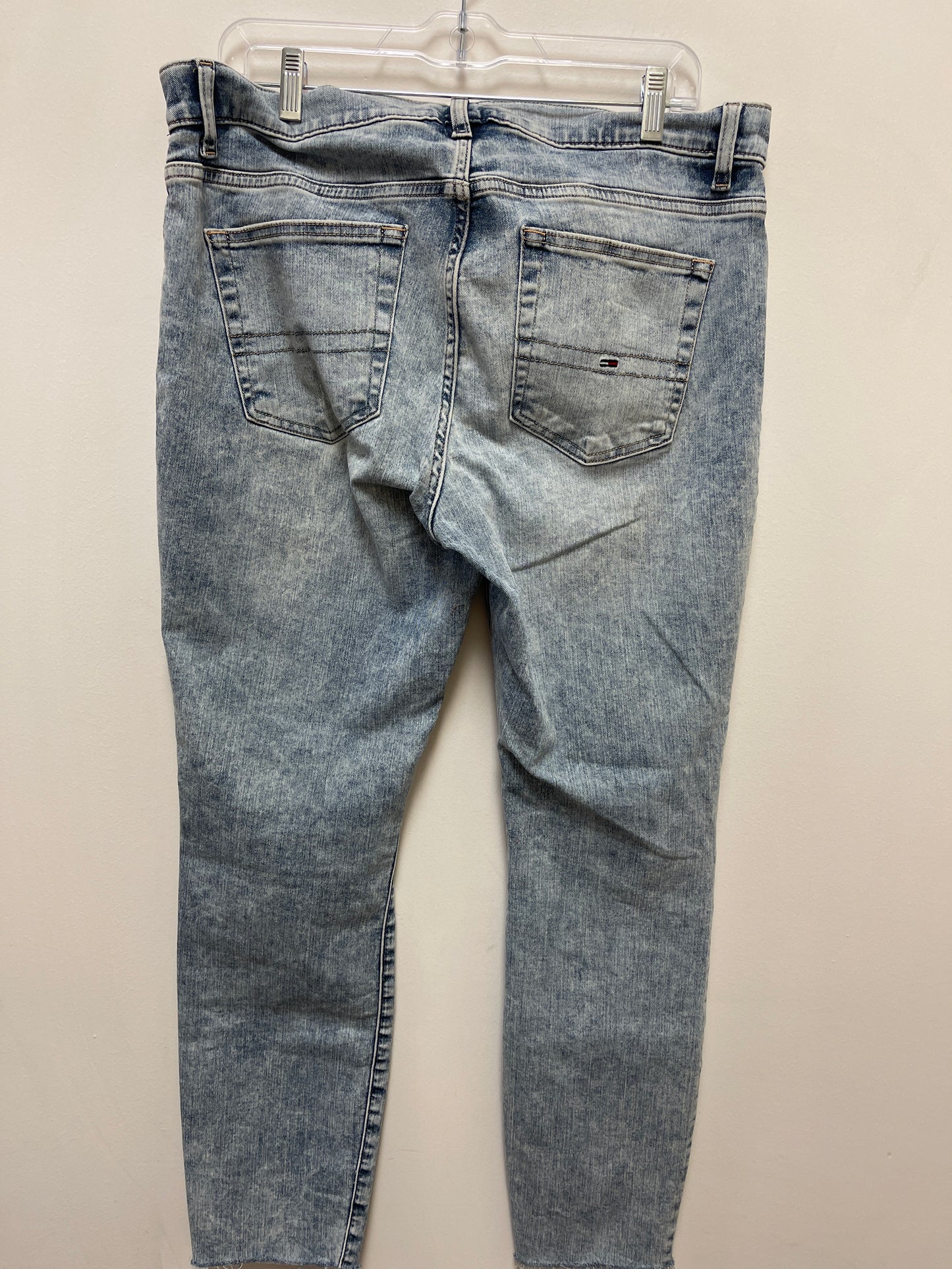 Jeans Skinny By Tommy Hilfiger In Blue Denim, Size: 14