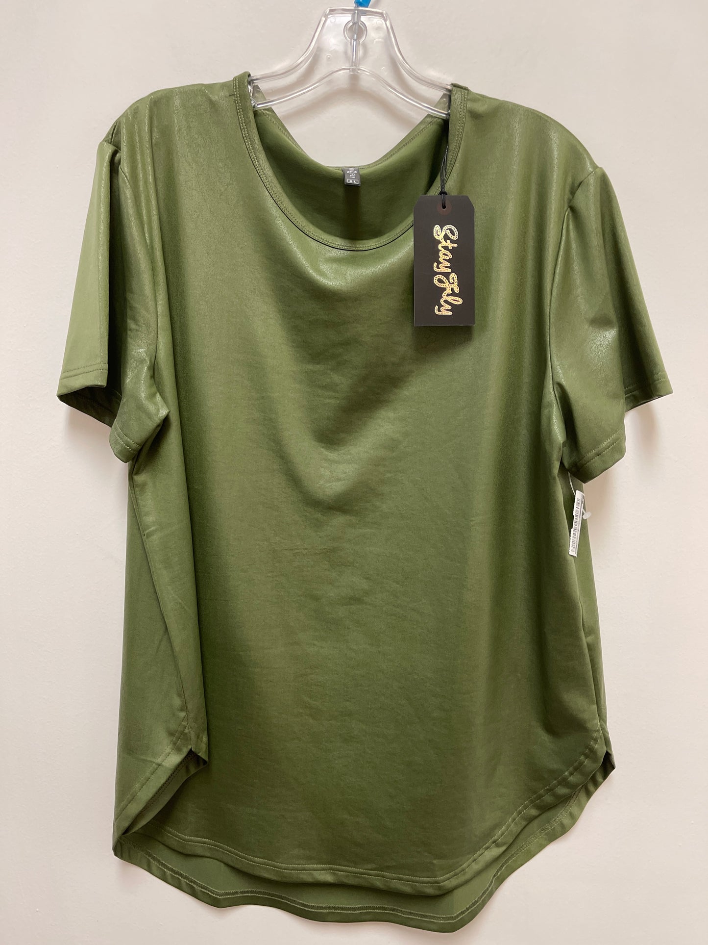 Top Short Sleeve By Clothes Mentor In Green, Size: Xl