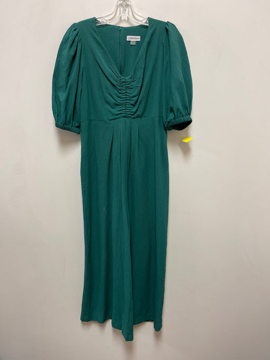 Jumpsuit By Calvin Klein In Green, Size: S