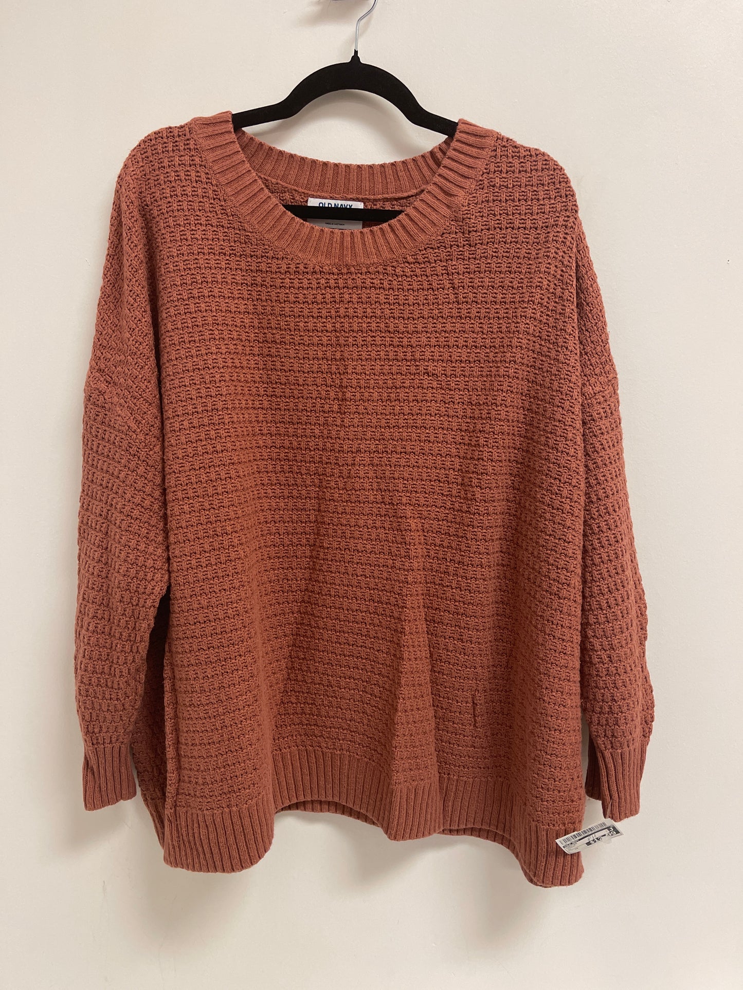 Sweater By Old Navy In Orange, Size: 3x