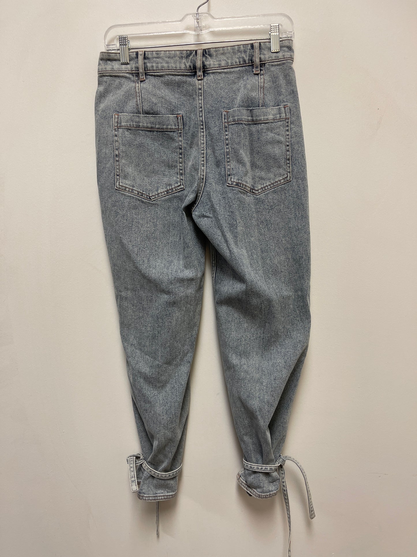 Jeans Skinny By Something Navy In Blue Denim, Size: 6