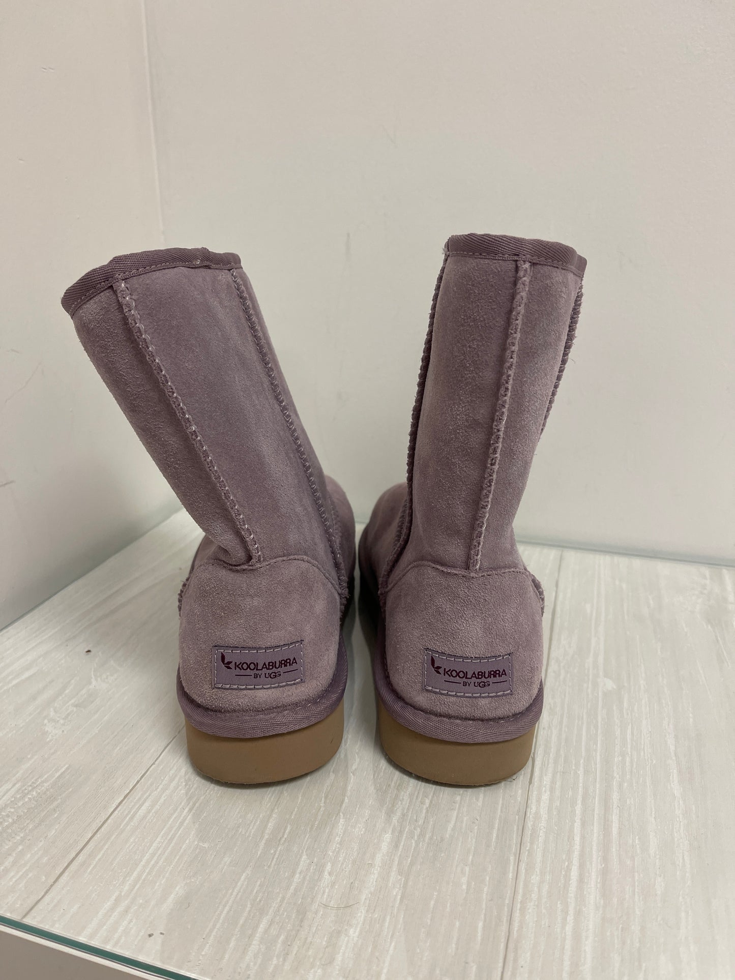 Boots Ankle Flats By Koolaburra By Ugg In Purple, Size: 9