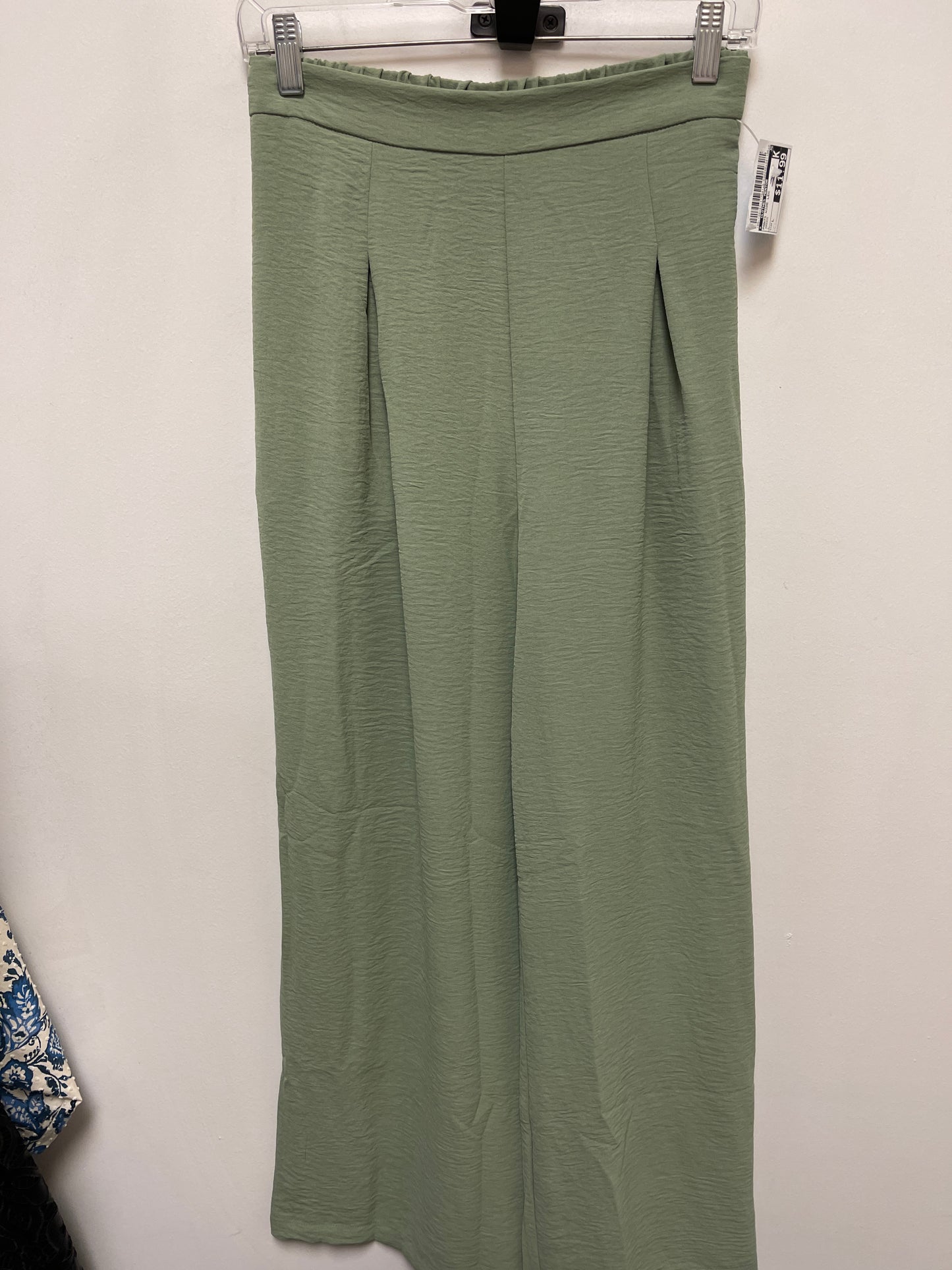 Pants Wide Leg By Clothes Mentor In Green, Size: L