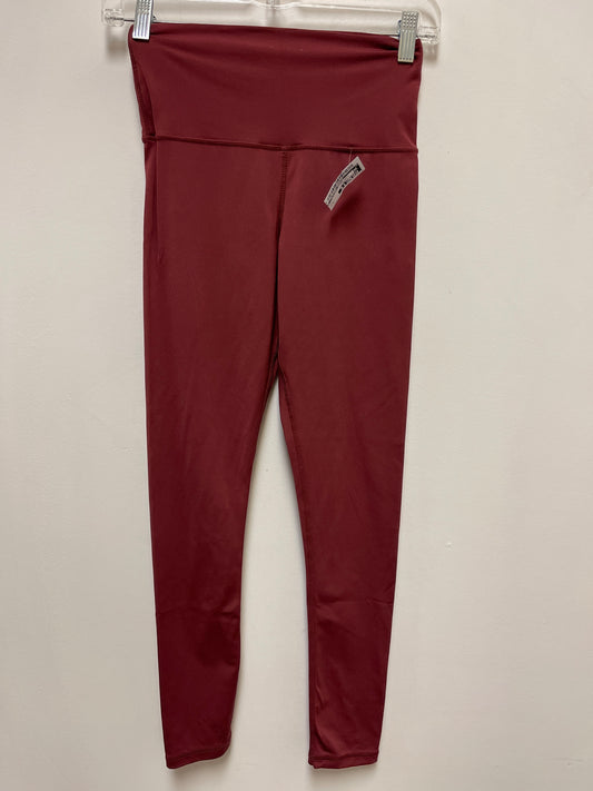 Athletic Leggings By Clothes Mentor In Red, Size: S