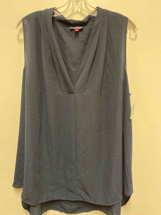 Top Sleeveless By Vince Camuto In Navy, Size: 3x