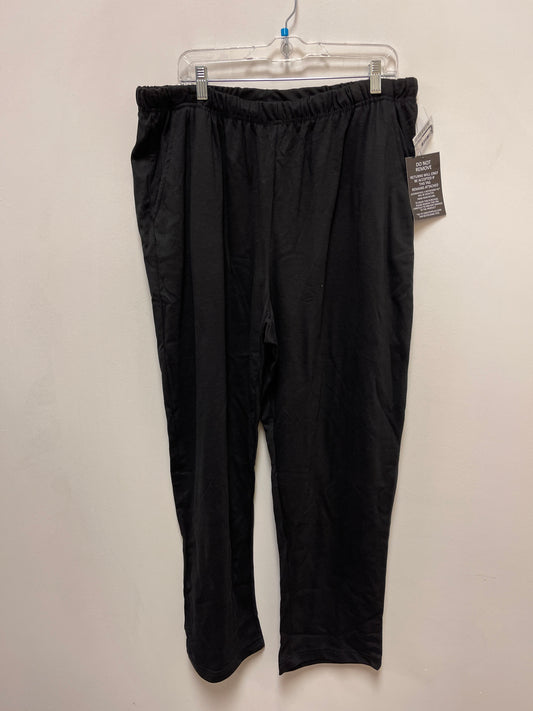 Pants Lounge By Woman Within In Black, Size: 3x