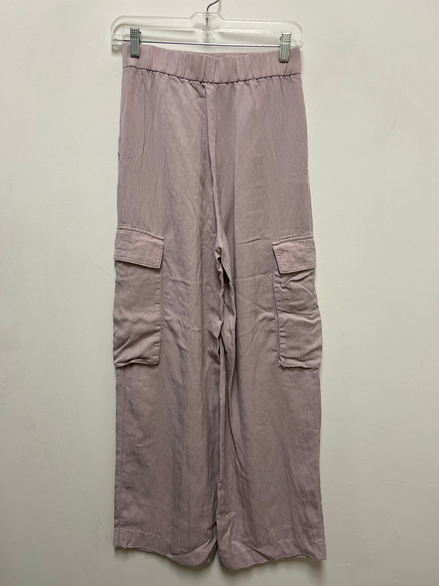 Pants Cargo & Utility By Zara In Purple, Size: Xs