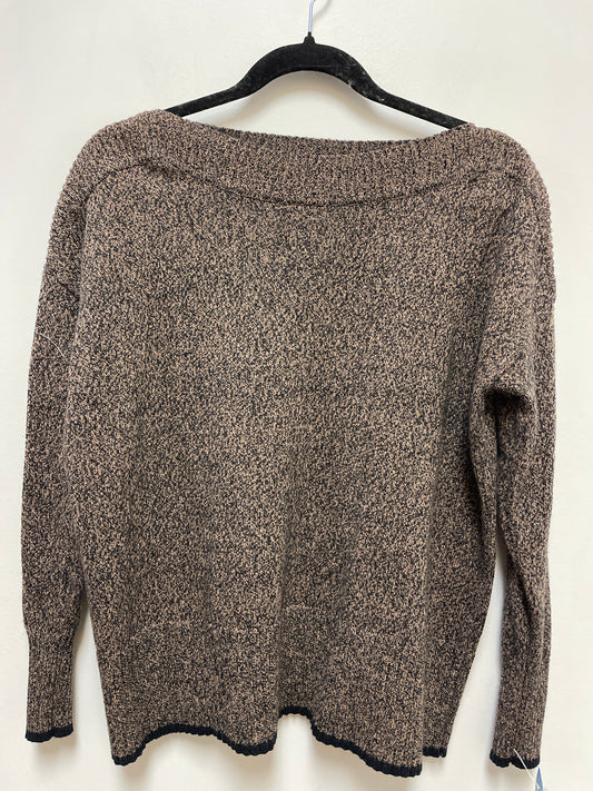 Sweater By Elliott Lauren In Bronze, Size: L