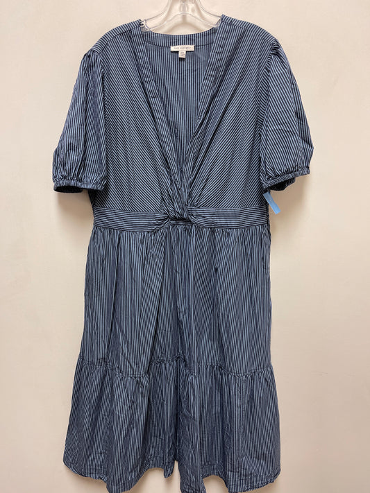 Dress Casual Maxi By Free Assembly In Blue, Size: 2x