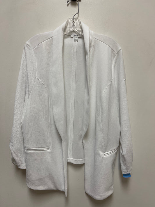 Blazer By Bar Iii In White, Size: 2x