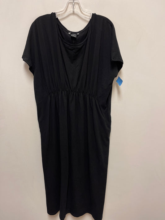 Dress Casual Short By Clothes Mentor In Black, Size: 2x