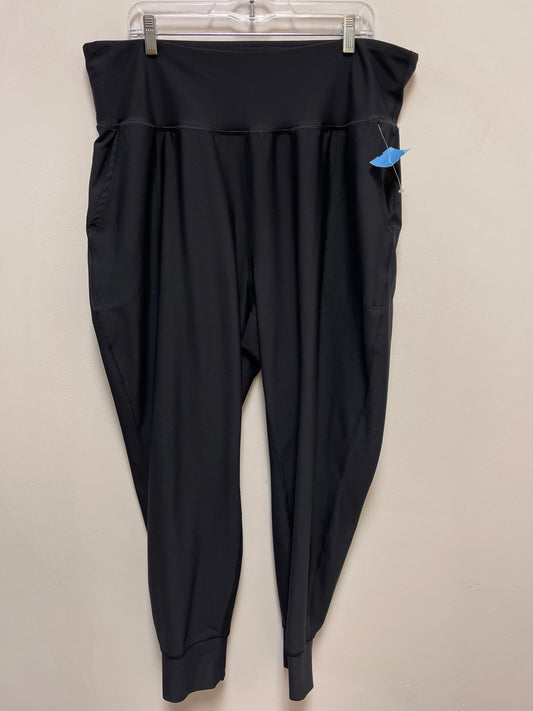 Athletic Leggings By Old Navy In Black, Size: 2x