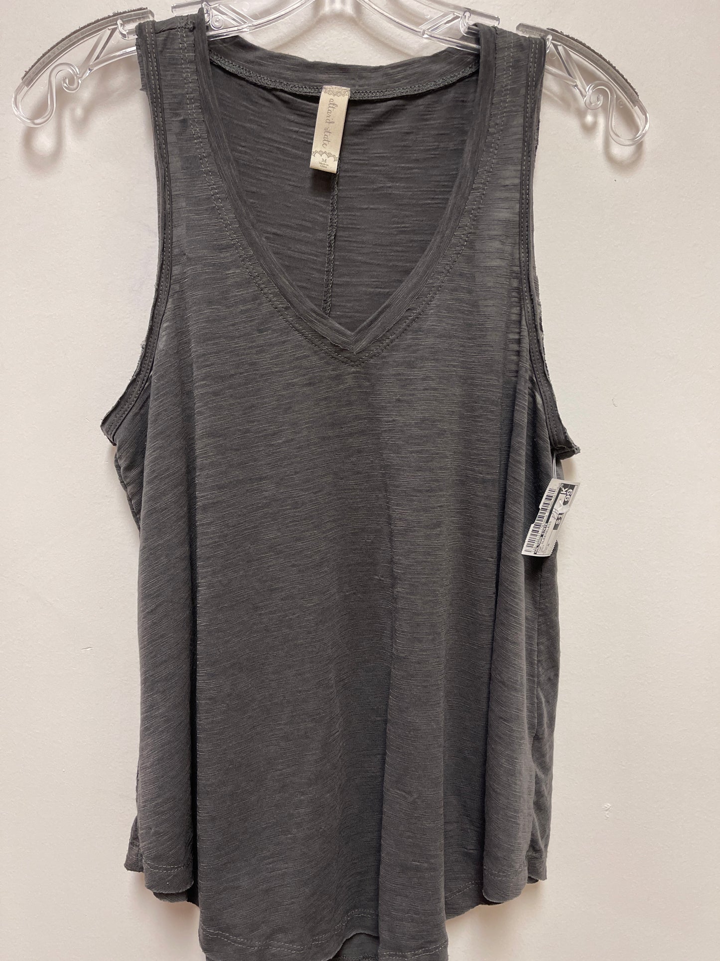 Top Sleeveless By Altard State In Grey, Size: M