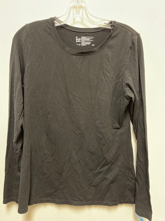 Top Long Sleeve By Felina In Black, Size: L