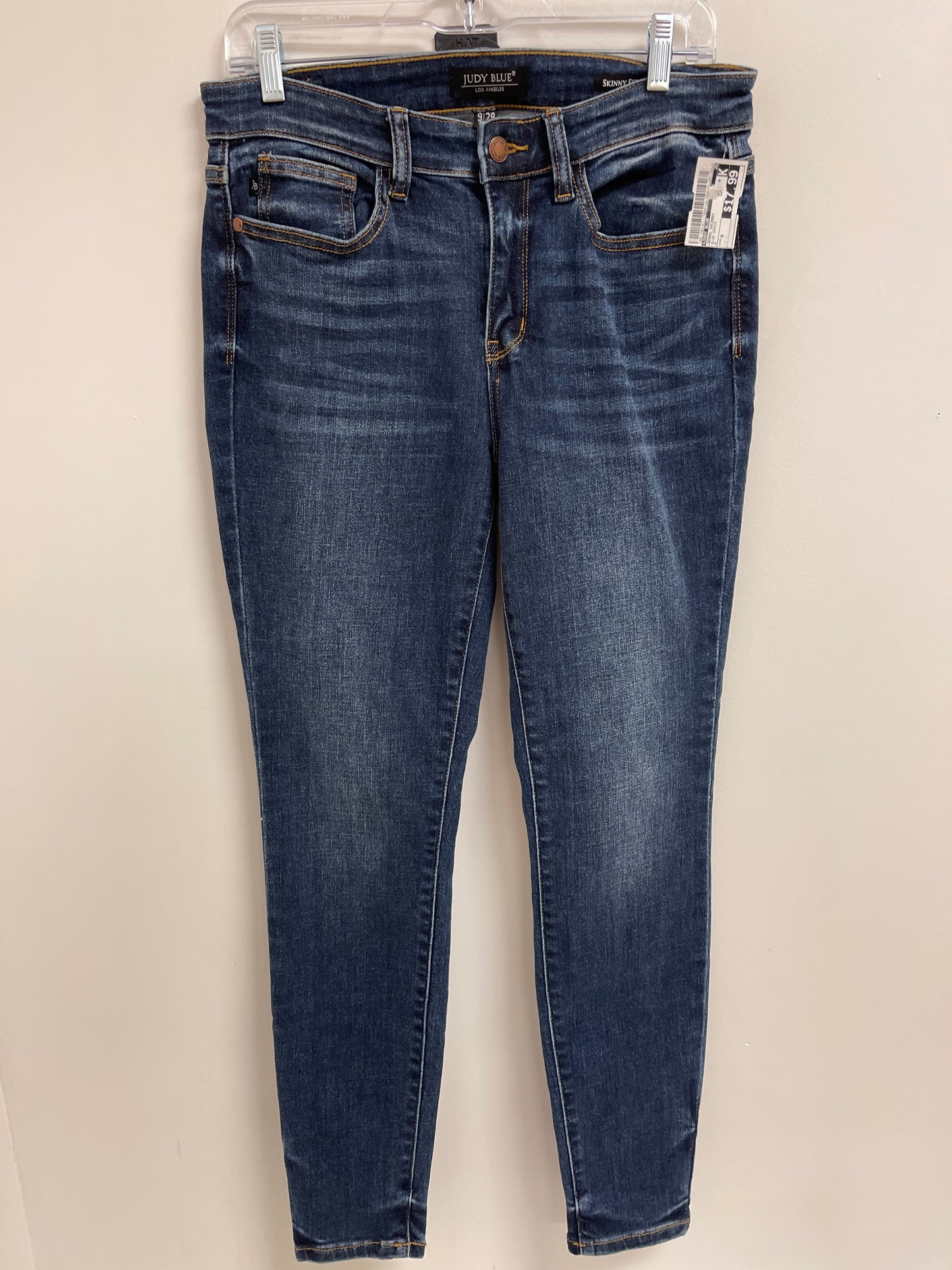 Jeans Skinny By Judy Blue In Blue Denim, Size: 8