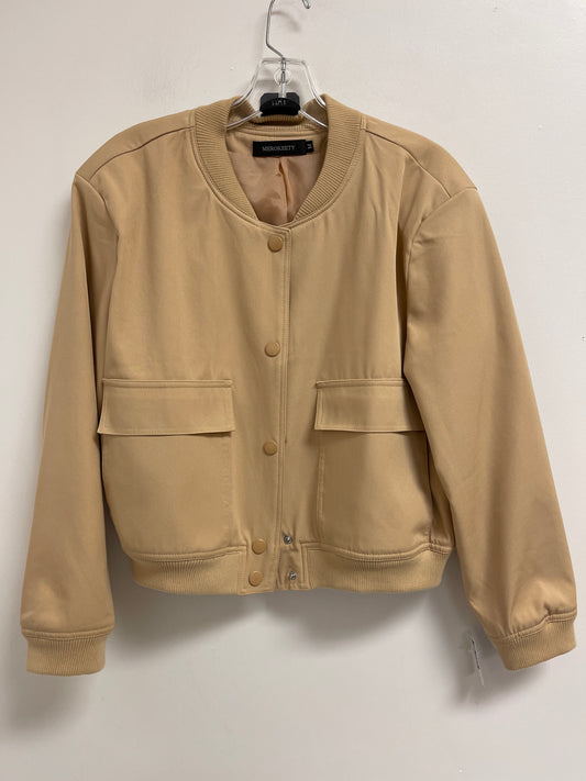 Jacket Other By Clothes Mentor In Tan, Size: M