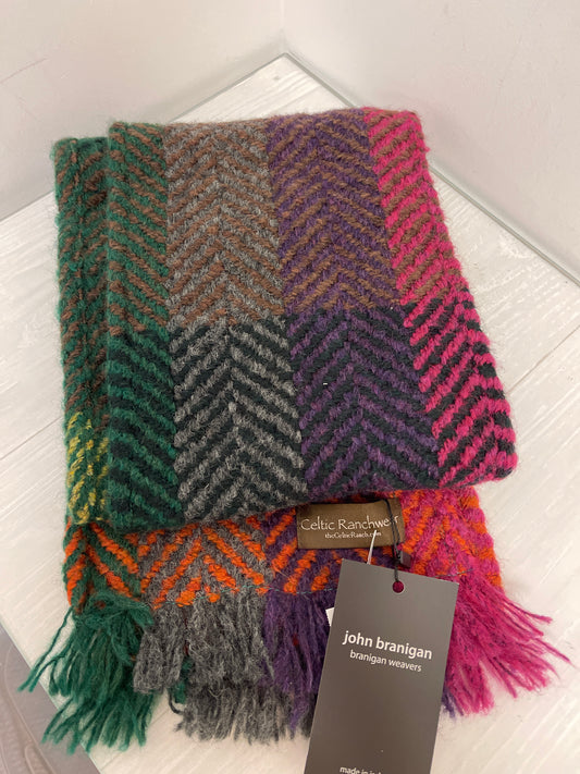 Scarf Winter By Clothes Mentor In Multi-colored