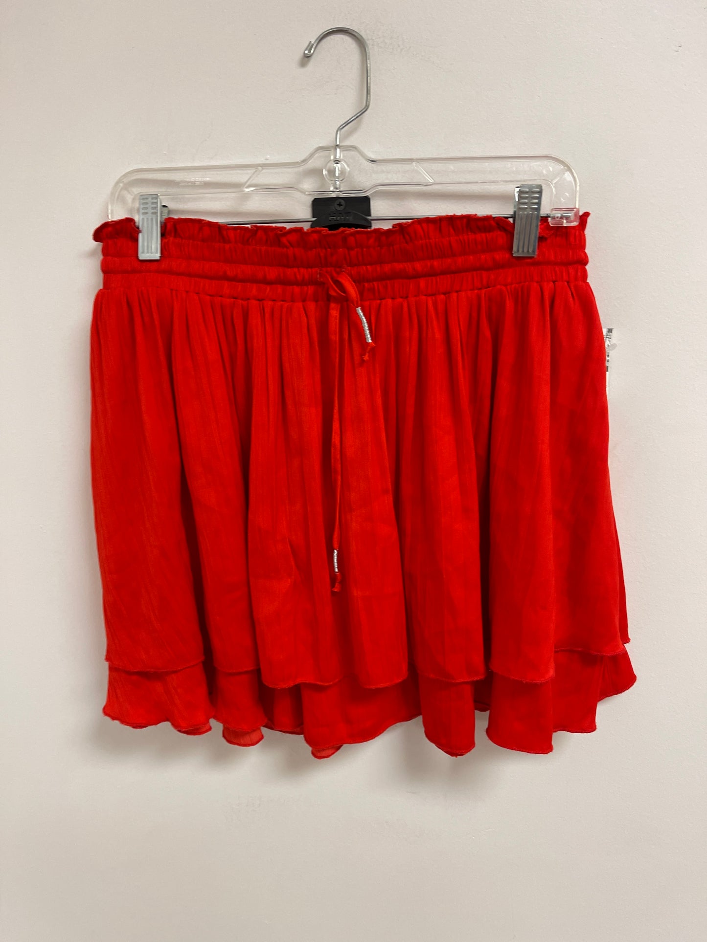 Skirt Mini & Short By Free People In Red, Size: M