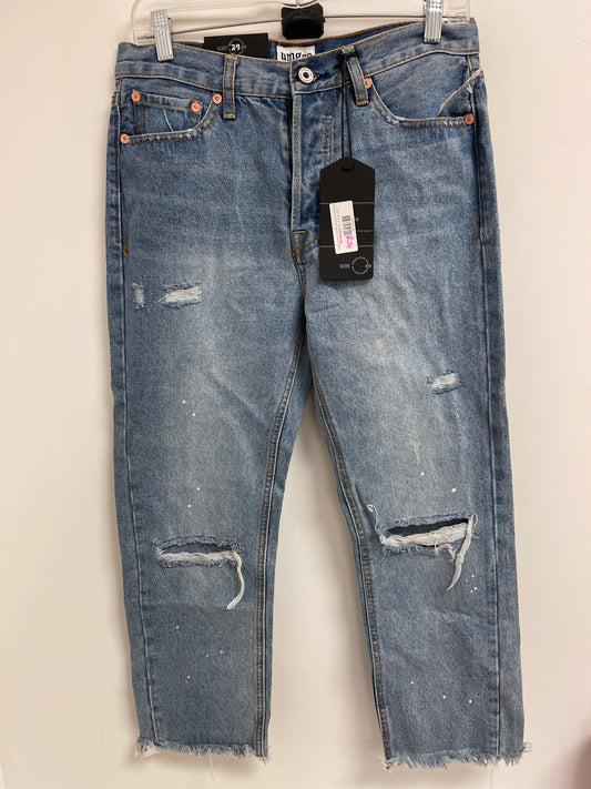 Jeans Straight By Umgee In Blue Denim, Size: 6