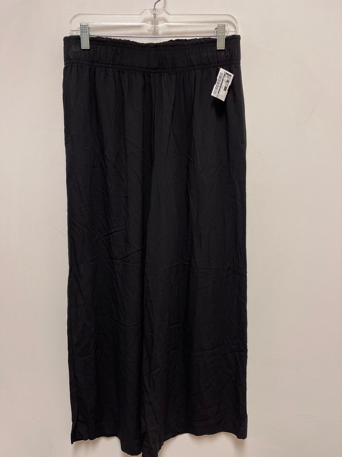 Pants Wide Leg By H&m In Black, Size: M