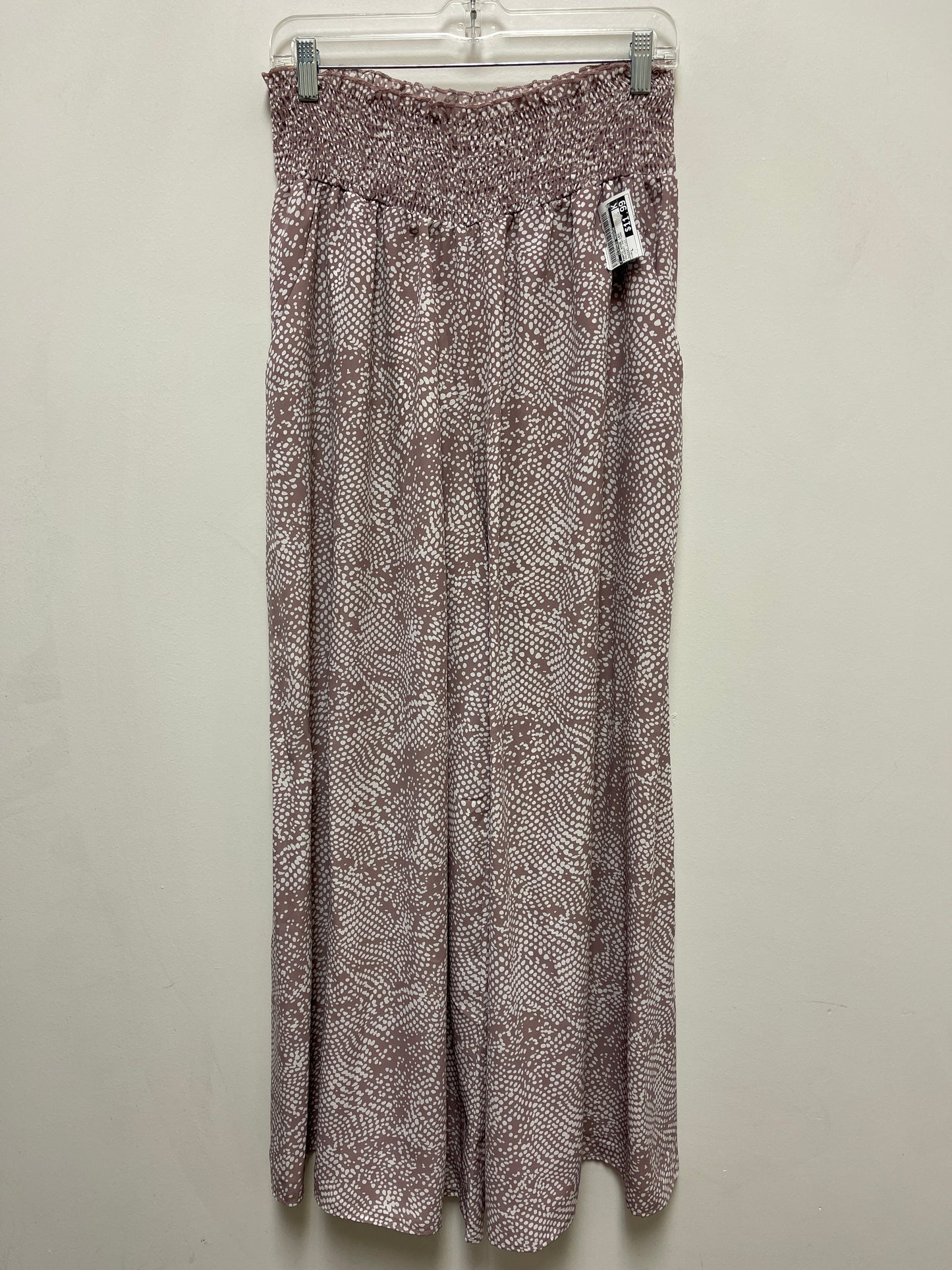 Pants Wide Leg By Clothes Mentor In Polkadot Pattern, Size: L