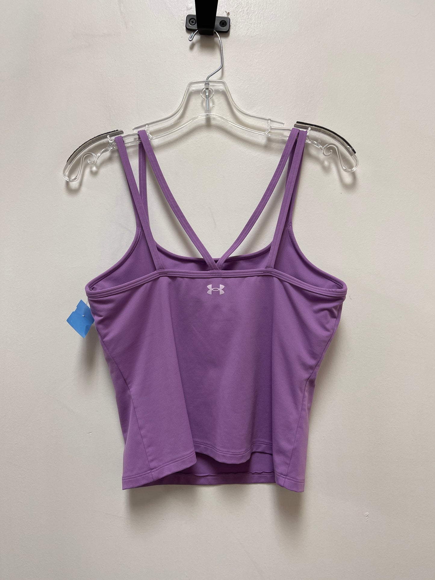 Athletic Tank Top By Under Armour In Purple, Size: M