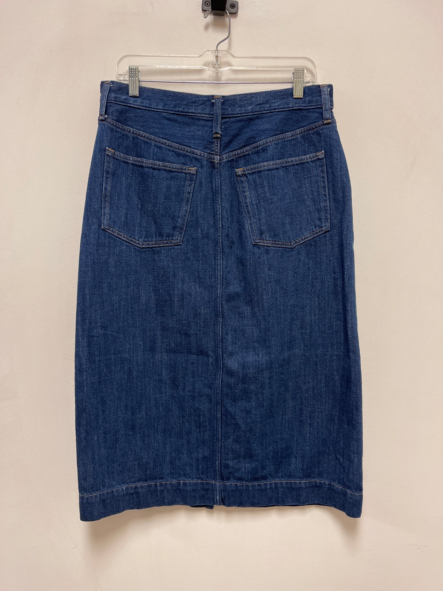 Skirt Maxi By J. Crew In Blue Denim, Size: 12