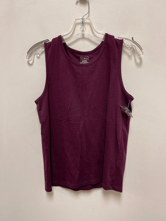 Top Sleeveless By L.l. Bean In Purple, Size: M