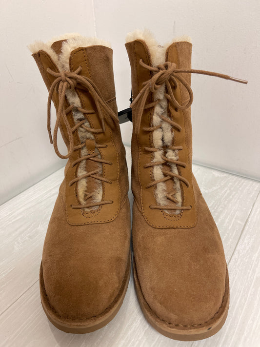 Boots Designer By Ugg In Tan, Size: 9