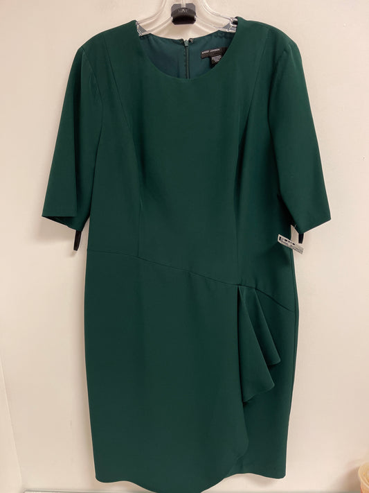 Dress Casual Short By Maggy London In Green, Size: Xl