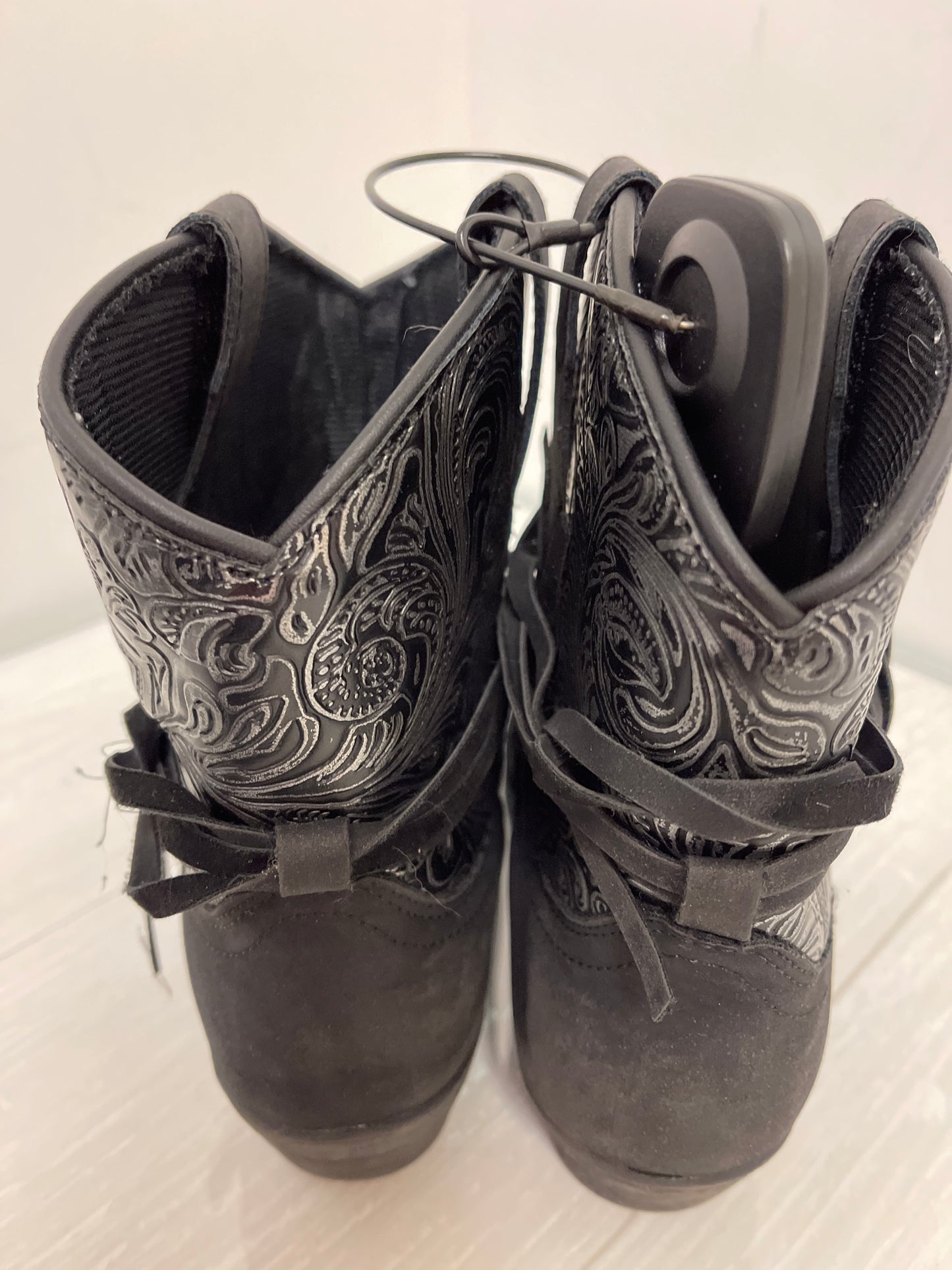 Boots Western By Dingo In Black, Size: 7.5