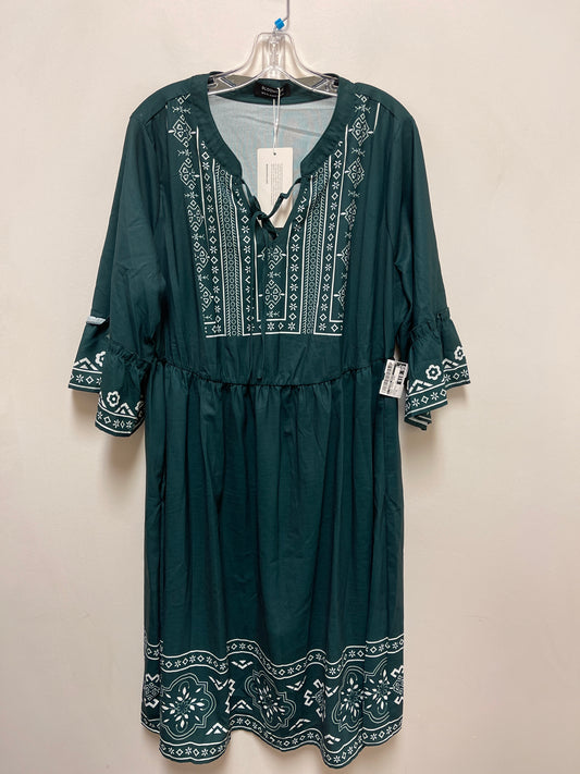 Dress Casual Short By Clothes Mentor In Green, Size: Xl