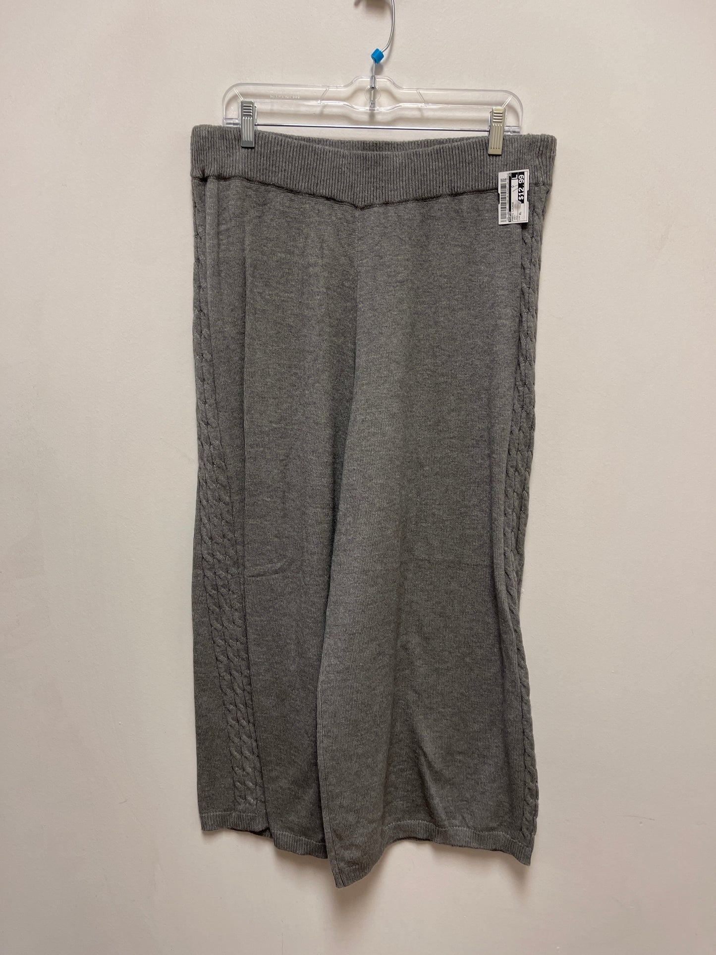 Pants Lounge By Cupio In Grey, Size: Xl