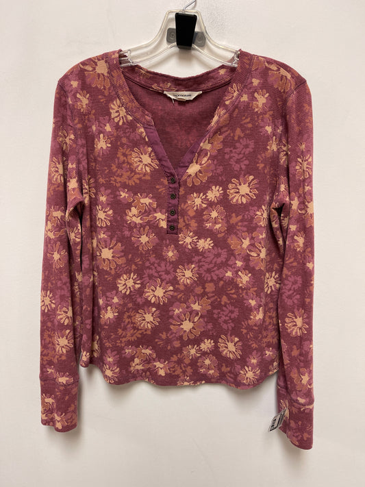 Top Long Sleeve By Lucky Brand In Purple, Size: L