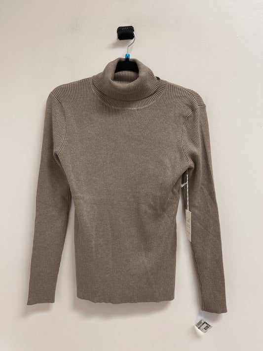 Sweater By Clothes Mentor In Taupe, Size: L