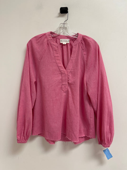 Top Long Sleeve By Loveriche In Pink, Size: S