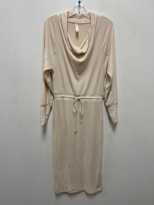 Dress Casual Maxi By Daily Practice By Anthropologie In Cream, Size: S