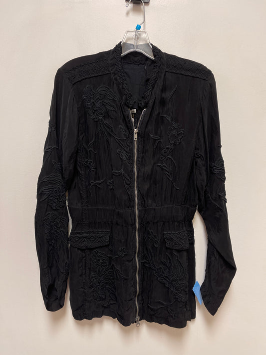 Jacket Designer By Johnny Was In Black, Size: M