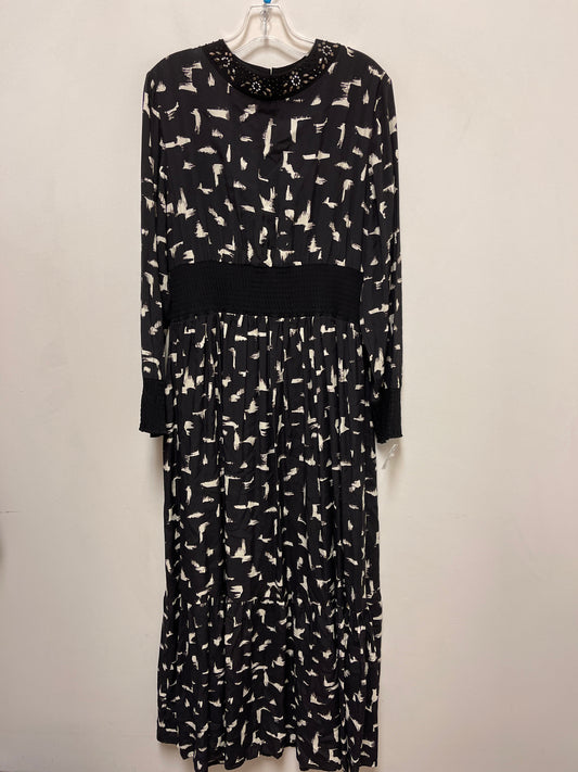 Dress Casual Maxi By Clothes Mentor In Black, Size: L