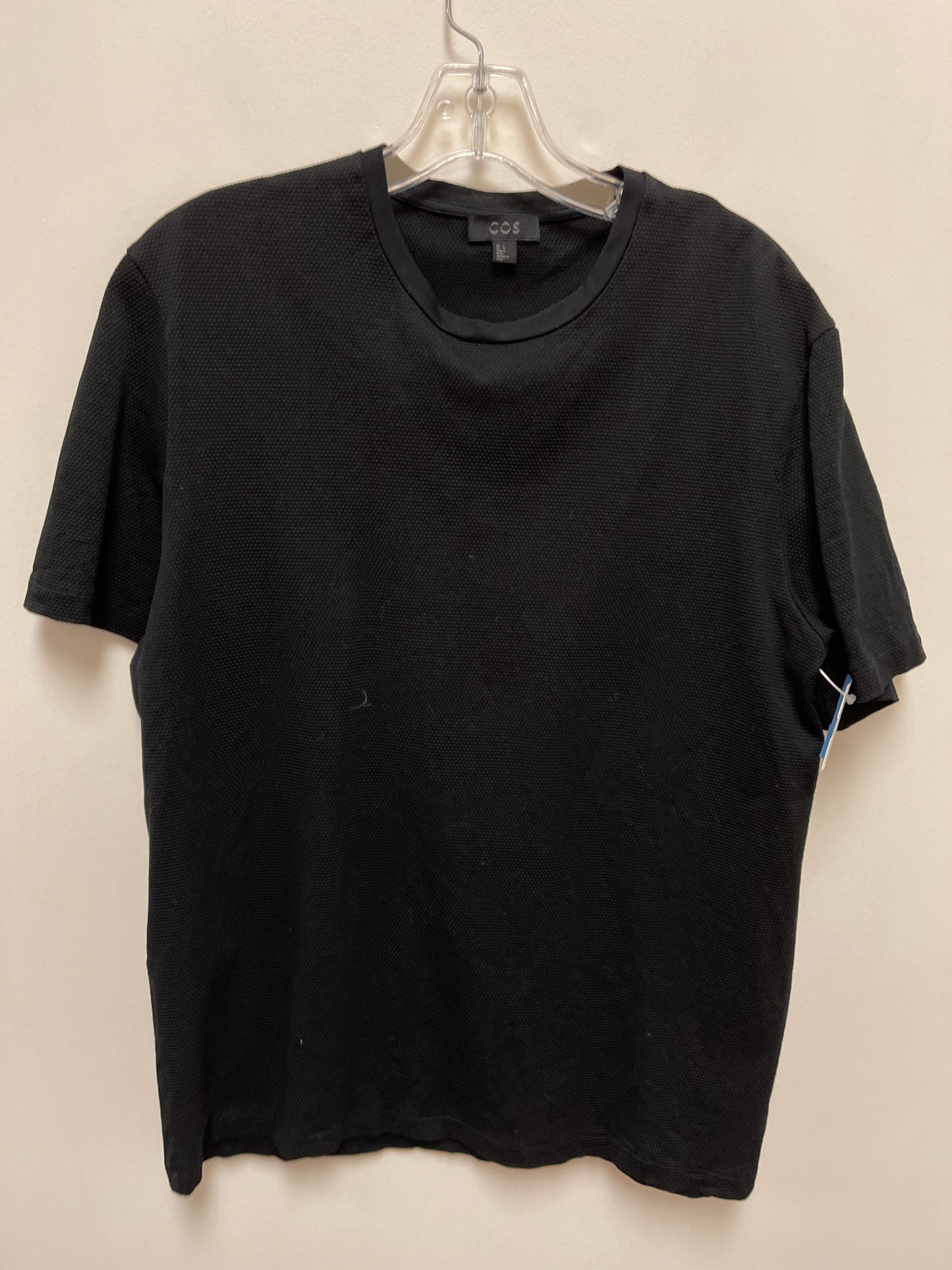 Top Short Sleeve By Cos In Black, Size: L