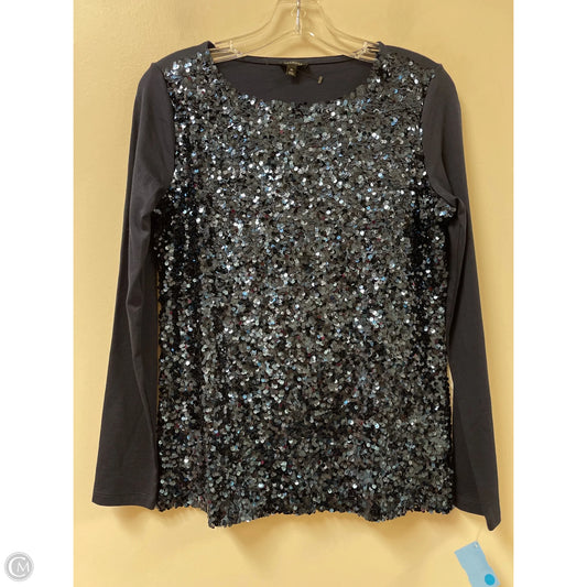 Top Long Sleeve By Talbots In Navy, Size: Xs