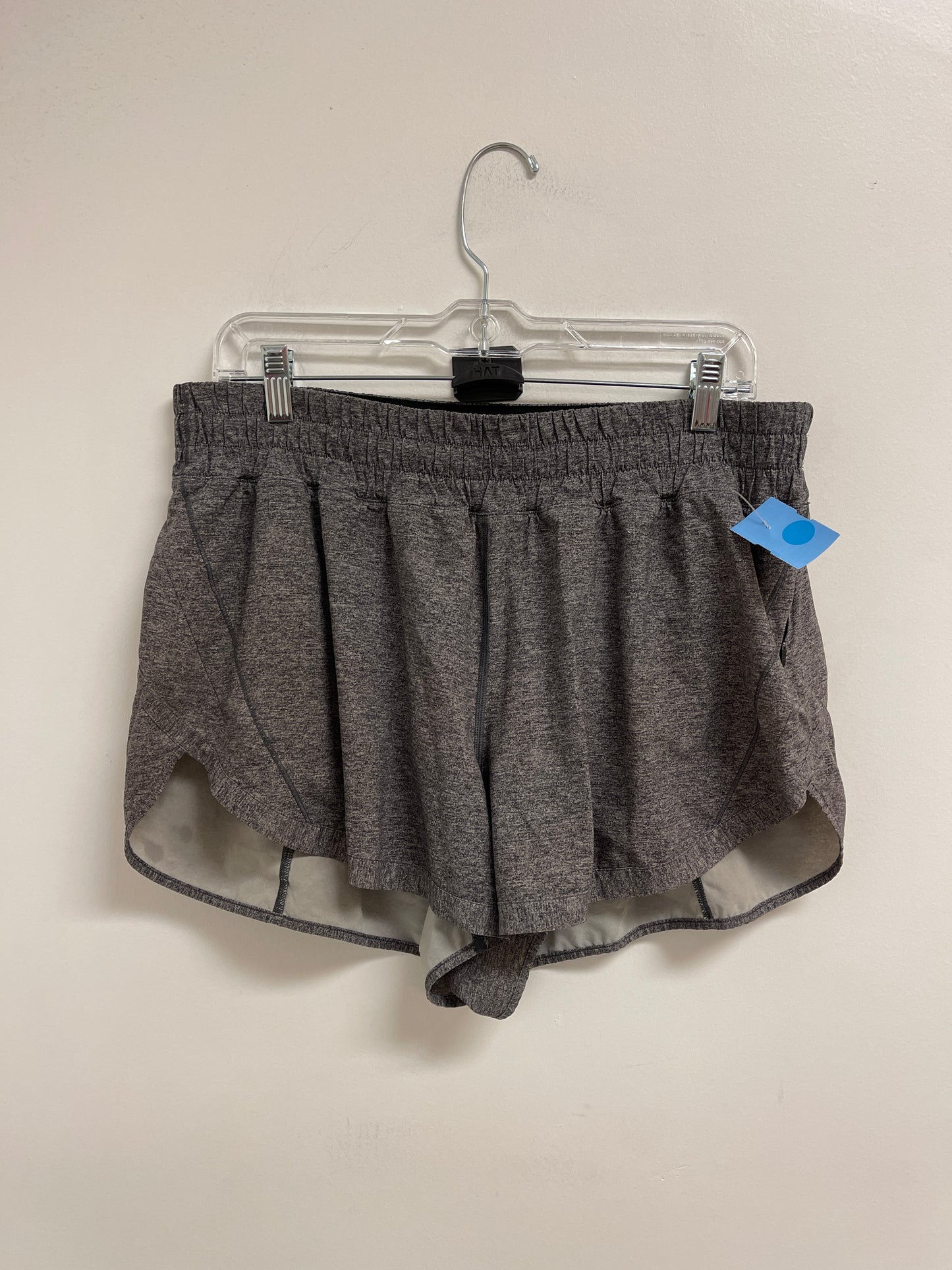 Athletic Shorts By Lululemon In Grey, Size: 14