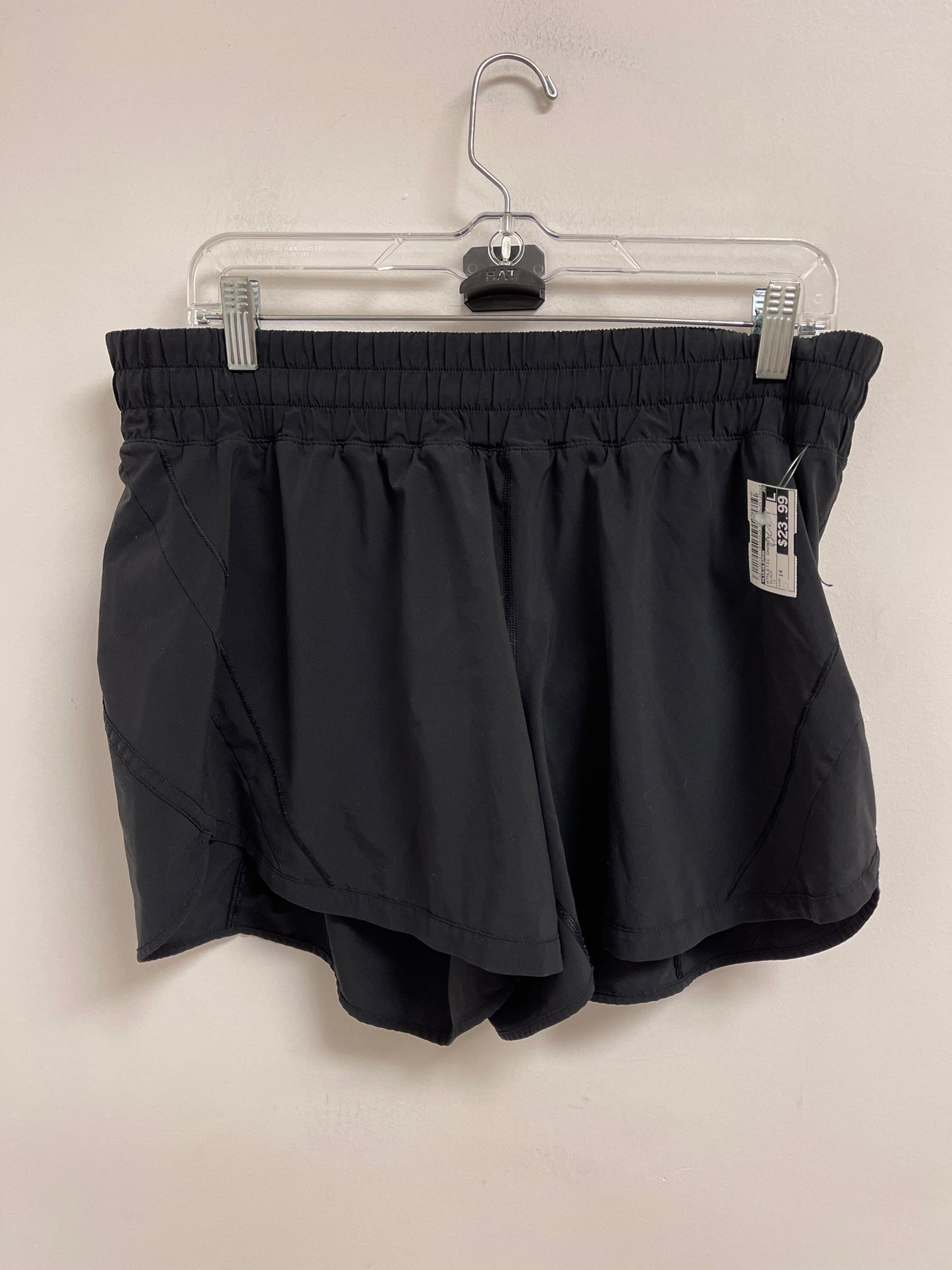 Athletic Shorts By Lululemon In Black, Size: 14