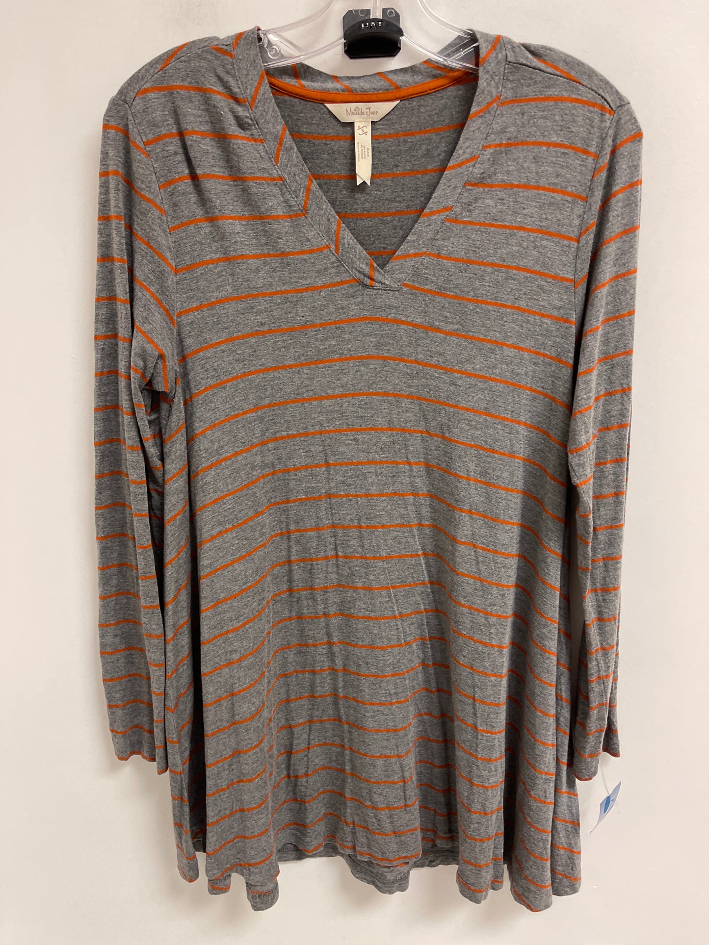 Tunic Long Sleeve By Matilda Jane In Grey, Size: S